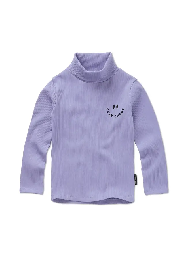 Sproet & Sprout - Rib turtle neck Crayon cloud