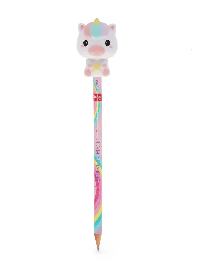 Legami - pencil with squishy Unicorn