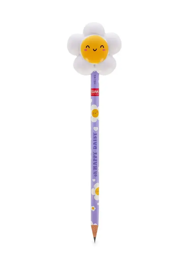 Legami - pencil with squishy Daisy