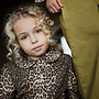 Petit Blush - Collar Blouse - Leopard AOP