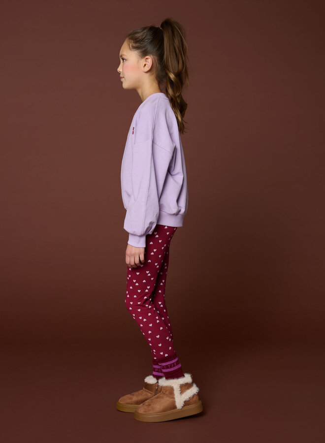Petit Blush - Luca sweater Purple rose