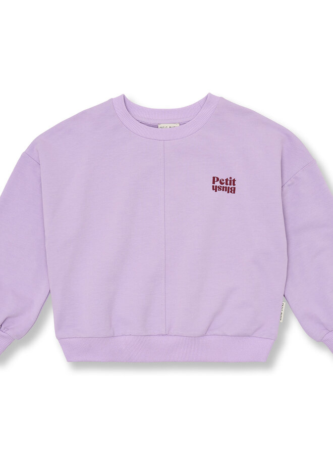Petit Blush - Luca sweater Purple rose
