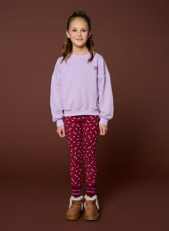 Petit Blush - Luca sweater Purple rose