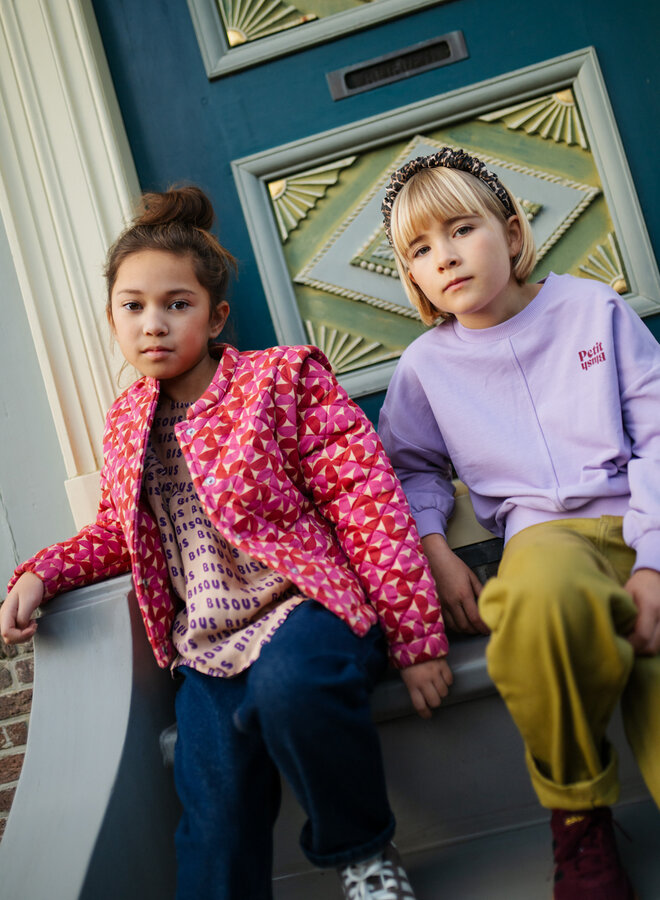 Petit Blush - Luca sweater Purple rose