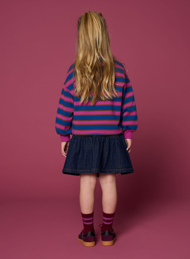 Petit Blush - Polo sweater stripe
