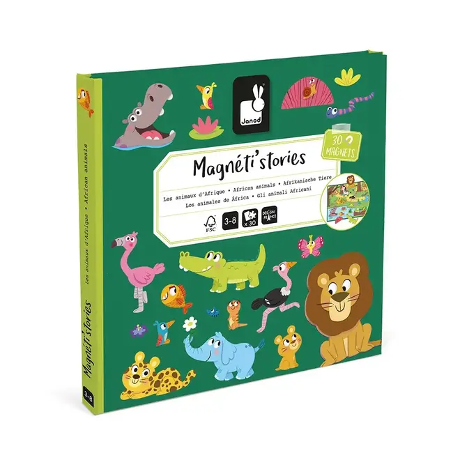 Janod - Magnéti'stories African Animals