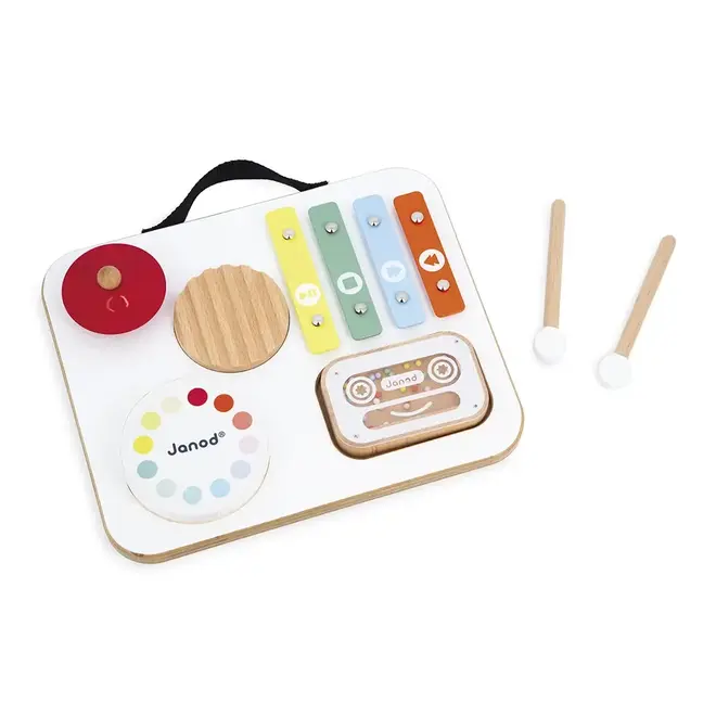 Janod - Baby Confetti Musical Table (wood)