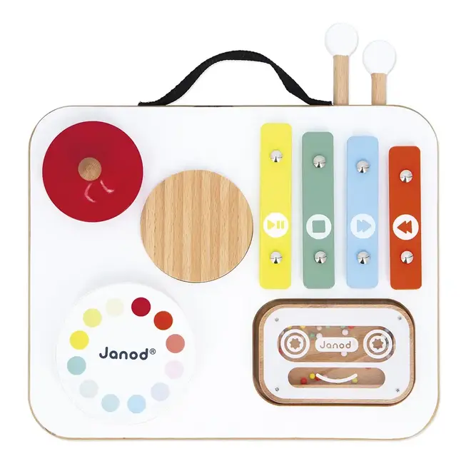 Janod - Baby Confetti Musical Table (wood)