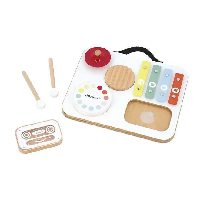 Janod - Baby Confetti Musical Table (wood)