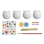 Janod - Creative Kit - 6 Plaster Animals to Decorate