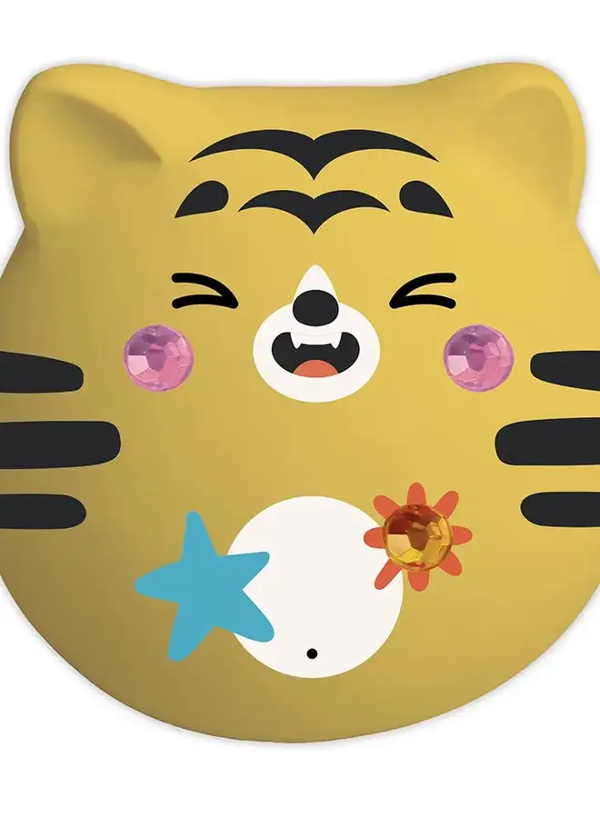 Janod - Creative Kit - 6 Plaster Animals to Decorate