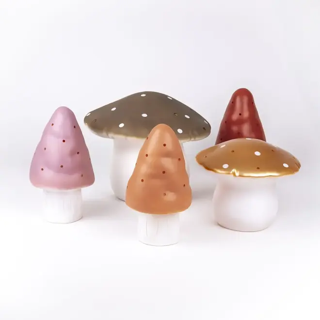Egmont Toys - Paddenstoel lamp met LED - Medium Koper