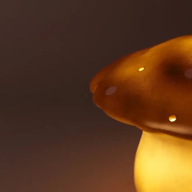 Egmont Toys - Paddenstoel lamp met LED - Medium Koper