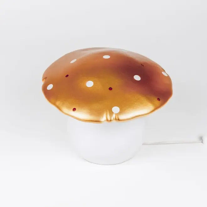 Egmont Toys - Paddenstoel lamp met LED - Medium Koper