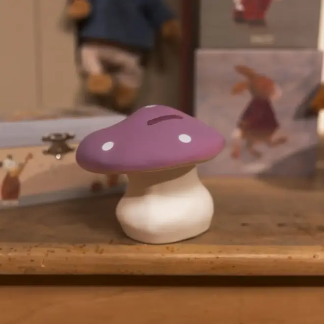 Egmont Toys - Spaarpot Paddenstoel lila