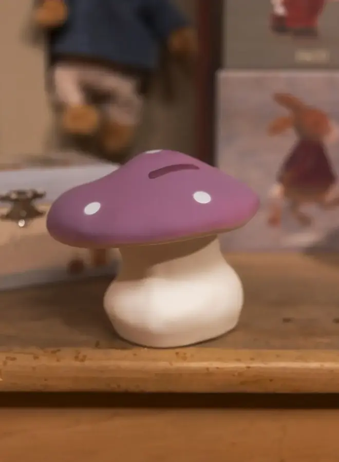 Egmont Toys - Spaarpot Paddenstoel lila
