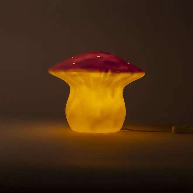 Egmont Toys - Paddenstoel lamp met LED - Medium Vintage pink
