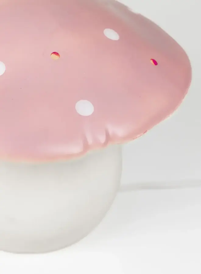 Egmont Toys - Paddenstoel lamp met LED - Medium Vintage pink