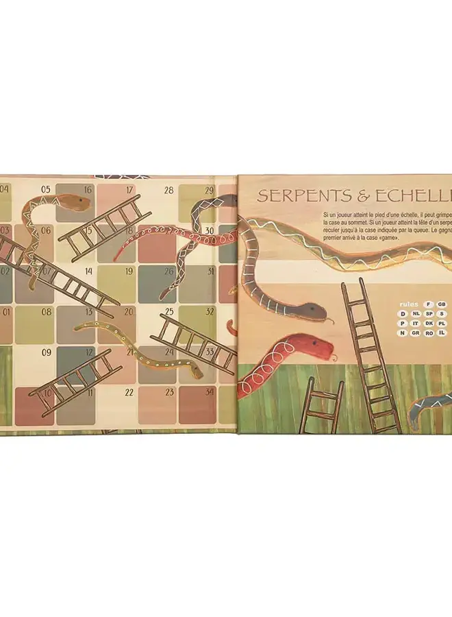 Egmont Toys - Magnetic game Snakes and ladders