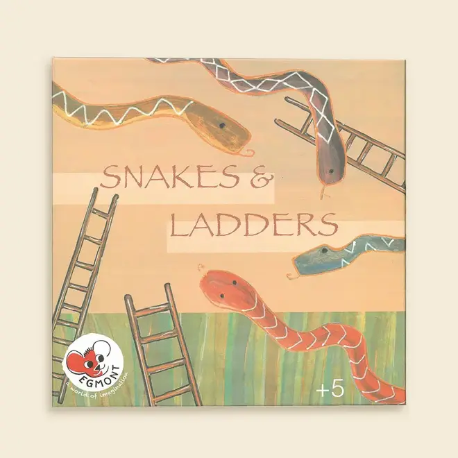 Egmont Toys - Magnetic game Snakes and ladders