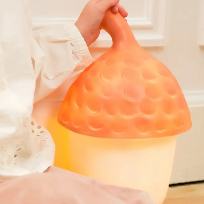 Egmont Toys - Acorn lamp  LED - Red brick