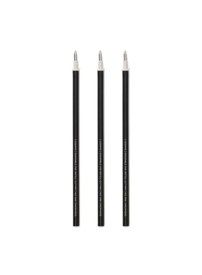 Legami - Erasable pen refill Black ink