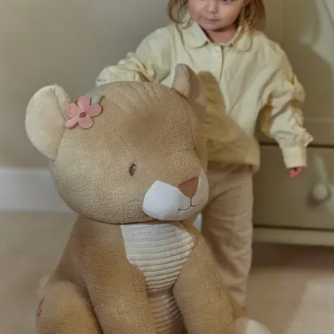Little Dutch - Knuffel Leeuwin 60 cm ­ Safari Friends