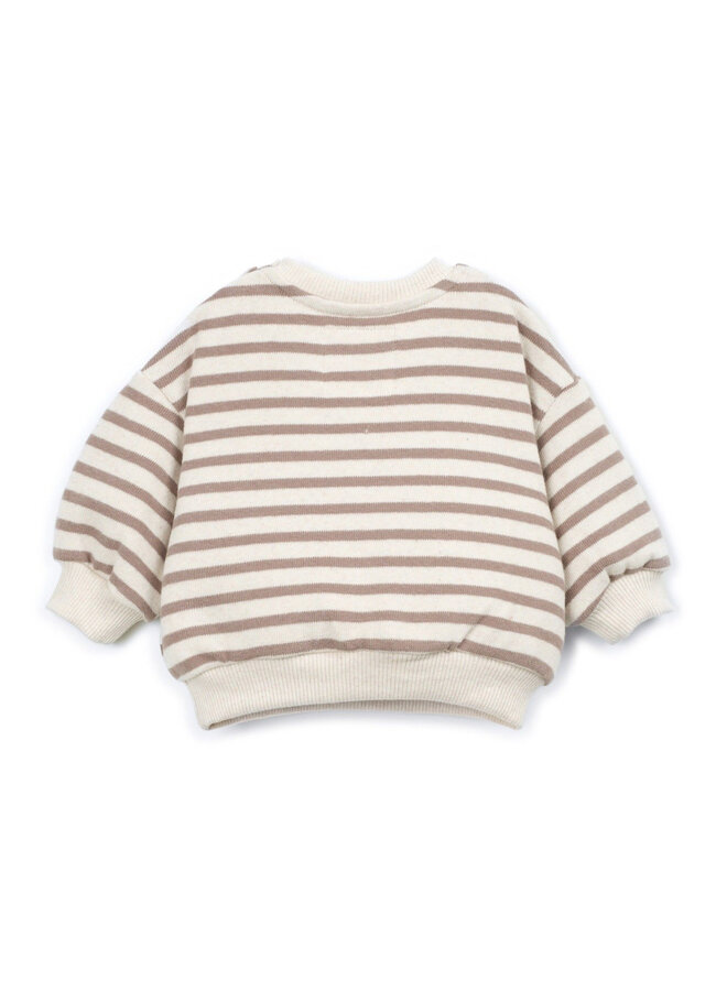 Play Up - Striped jersey sweater Drawing Baby