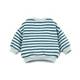 Play Up - Striped jersey sweater Cyanotype Baby