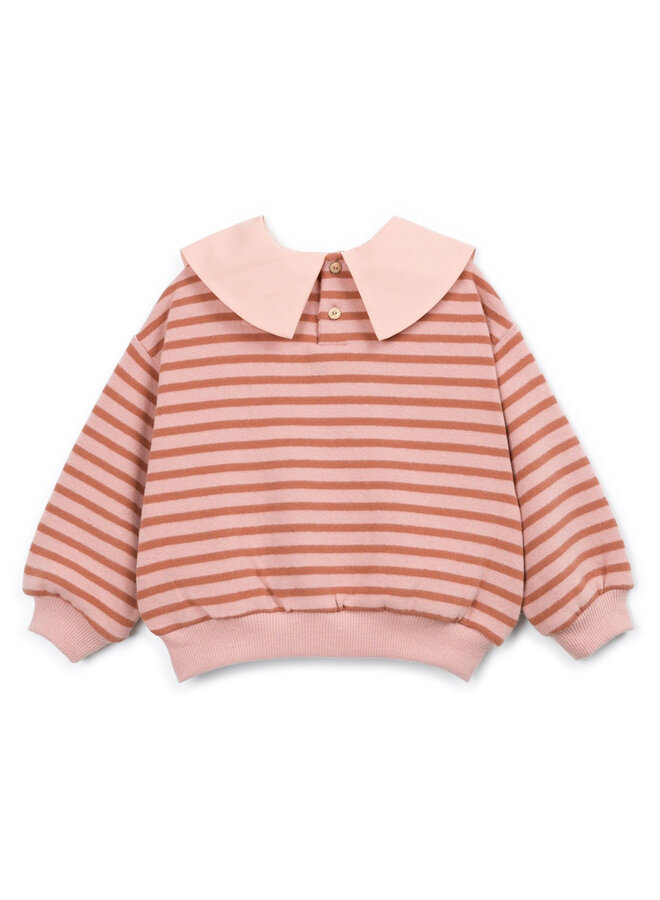 Play Up - Striped jersey sweater Tapestry