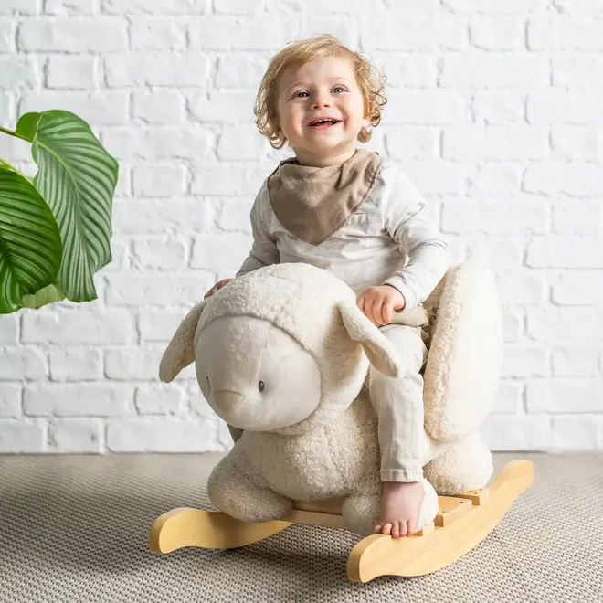 Nattou - Schommelpaard schaap Teddy