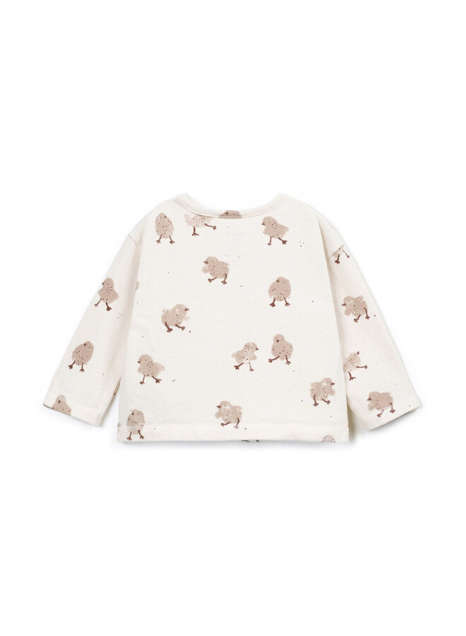 Play Up - Printed jersey t-shirt Chick skein