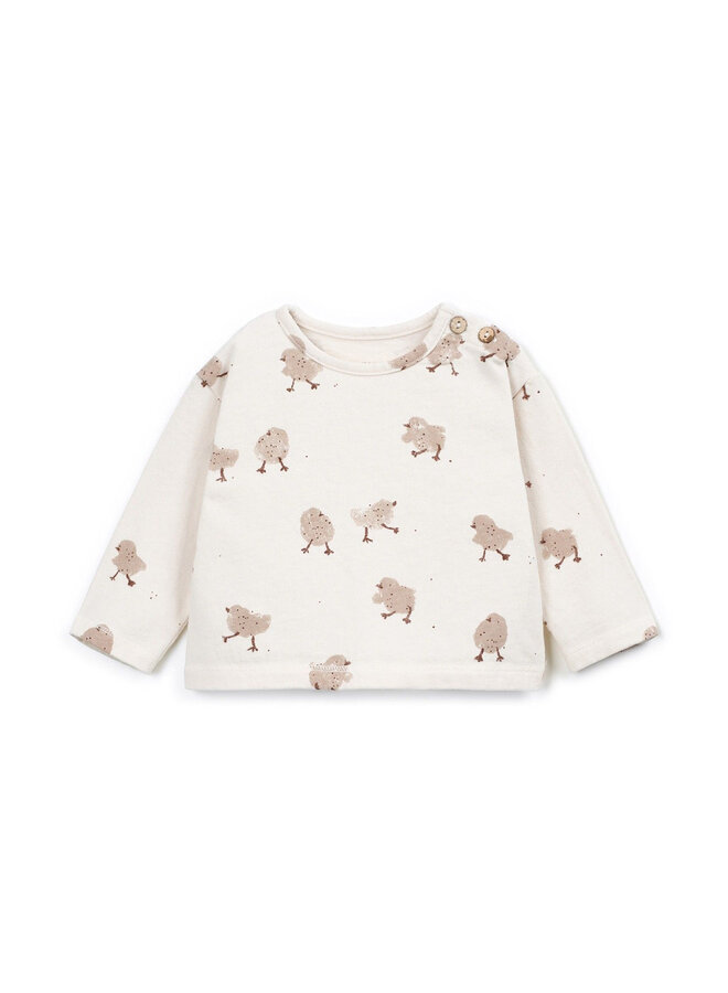 Play Up - Printed jersey t-shirt Chick skein