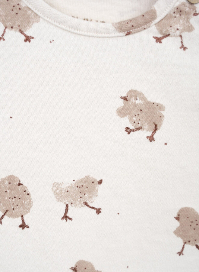 Play Up - Printed jersey t-shirt Chick skein