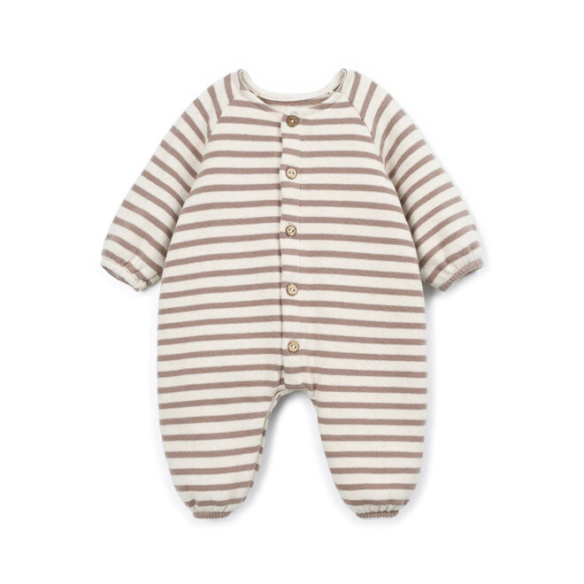 Play Up - Striped flame jersey jumpsuit Drawing