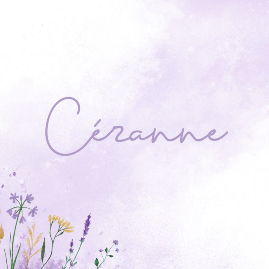 Liste de naissance  Cézanne