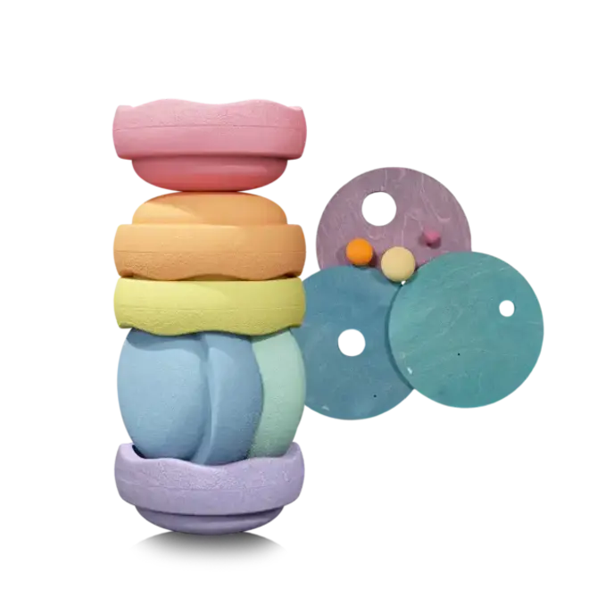 Stapelstein® | Grimms x Stapelstein Set - Pastel