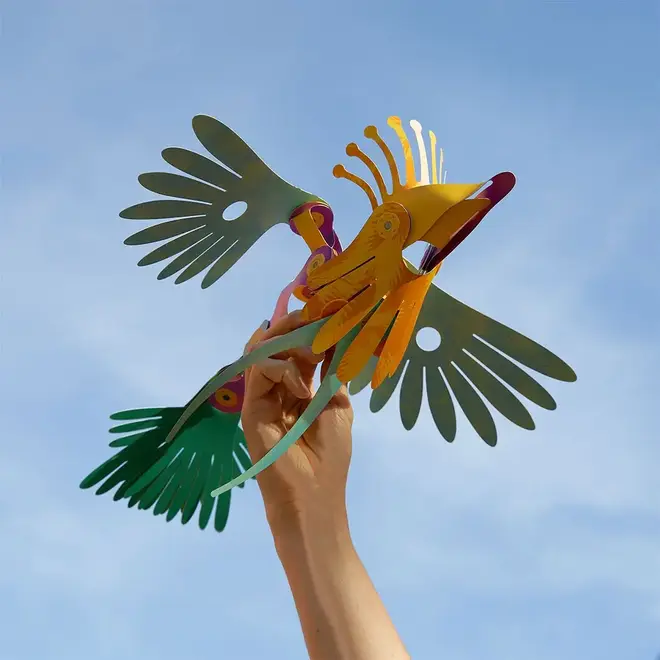 Clixo® | Tropical Birds 24 stuks
