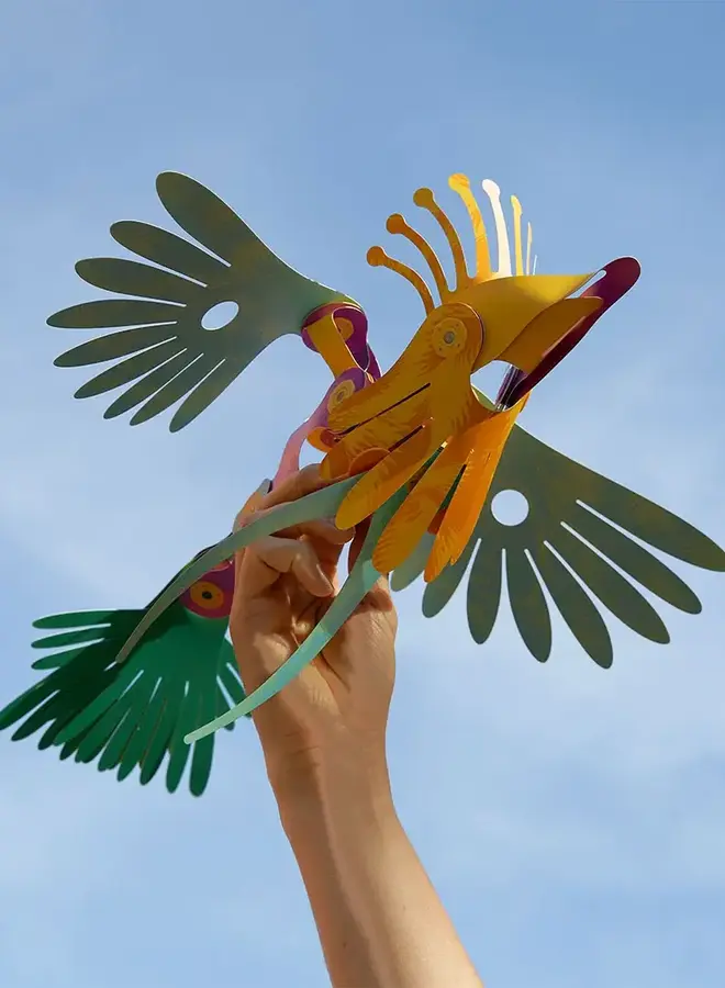 Clixo® | Tropical Birds 24 stuks