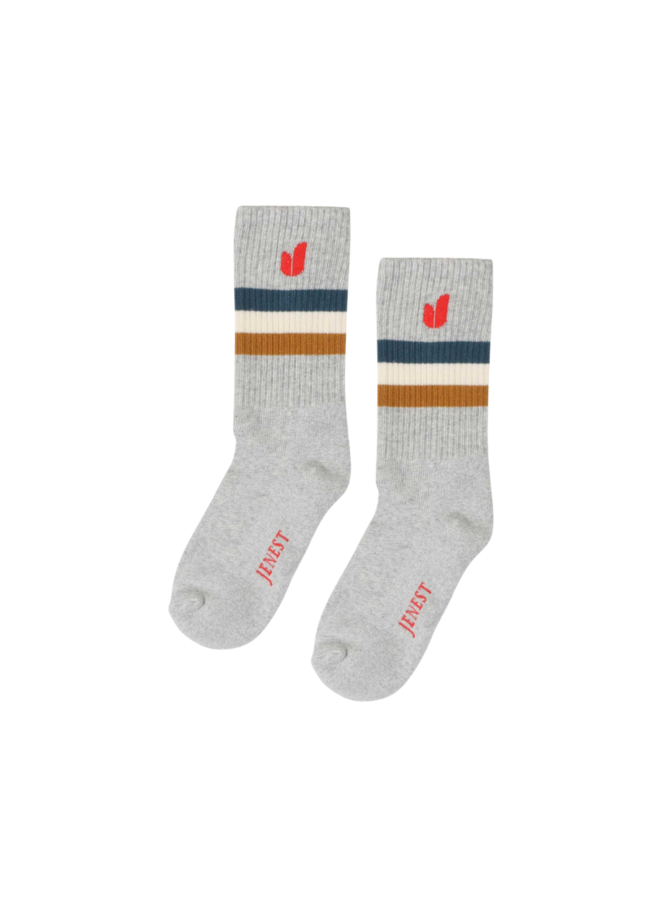 Jenest - J sport socks grey melange