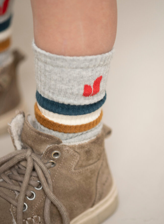 Jenest - J sport socks grey melange