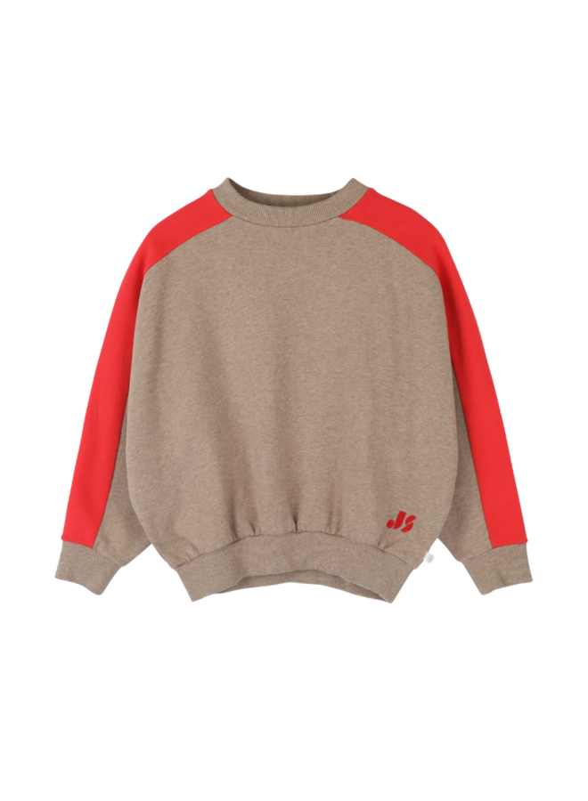 Jenest - Sammy sweater beige red