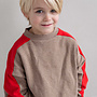 Jenest - Sammy sweater beige red