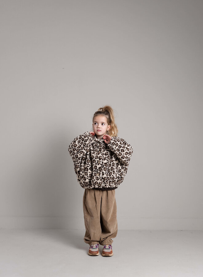 Jenest - Rosa jacket Ivory leopard
