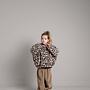 Jenest - Rosa jacket Ivory leopard