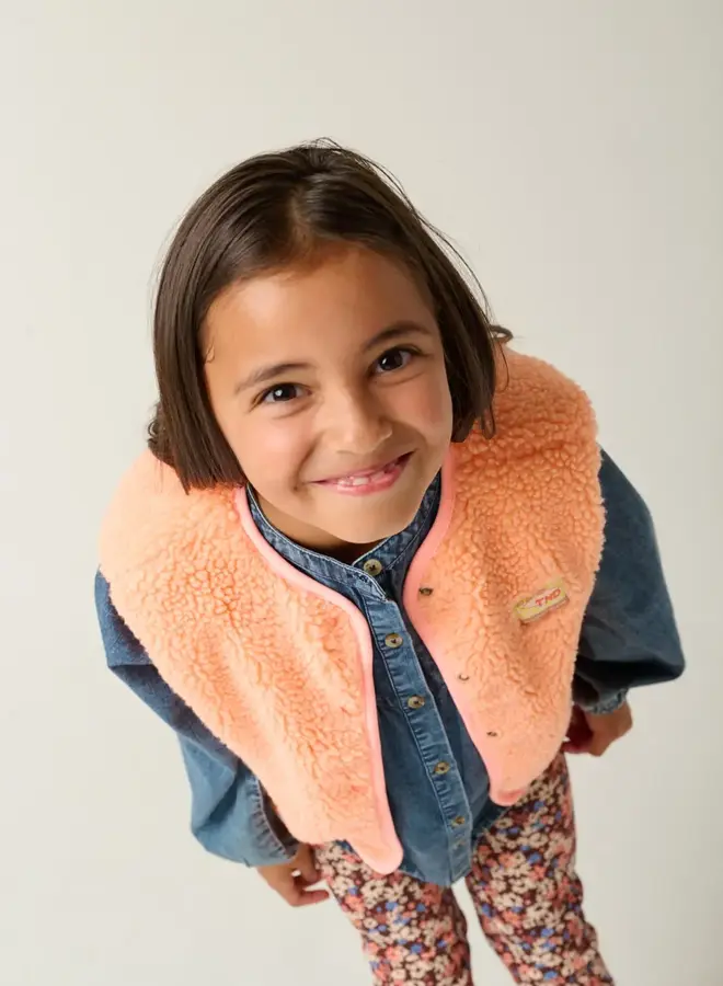 Tumble 'N Dry – Teddy bodywarmer Coral Filou