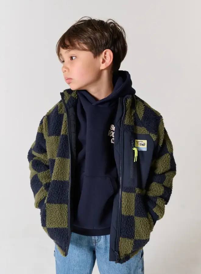 Tumble 'N Dry – Cody teddy jacket army green
