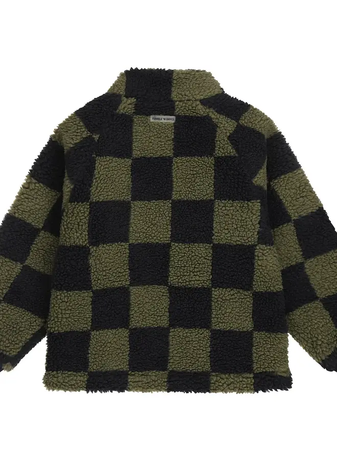 Tumble 'N Dry – Cody teddy jacket army green