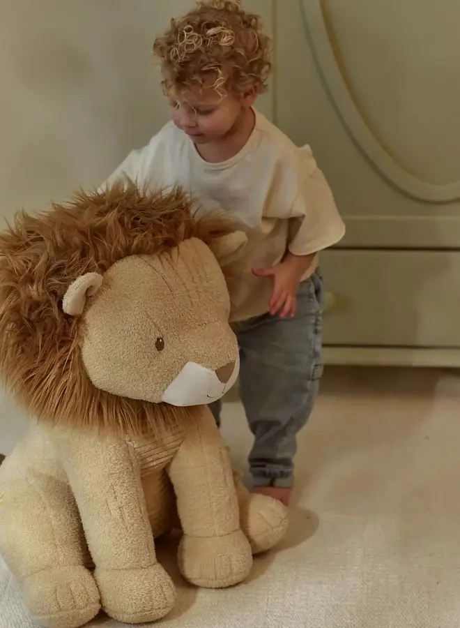 Little Dutch - Knuffel Leeuw 60 cm ­ Safari Friends