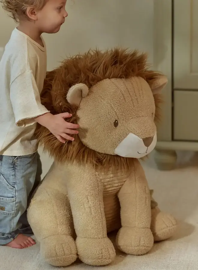 Little Dutch - Knuffel Leeuw 60 cm ­ Safari Friends